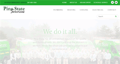Desktop Screenshot of pinestateservices.com